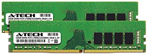 ערכת A-Tech 32GB RAM עבור Dell Optiplex 7040, 3046 | DDR4 2133 MHz DIMM PC4-17000 שדרוג זיכרון UDIMM